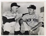 Casey Stengel and His #1 Pitcher, Allie Reynolds