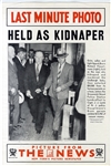 Lindbergh Baby Kidnapper Bruno Richard Hauptmann Broadside Poster,